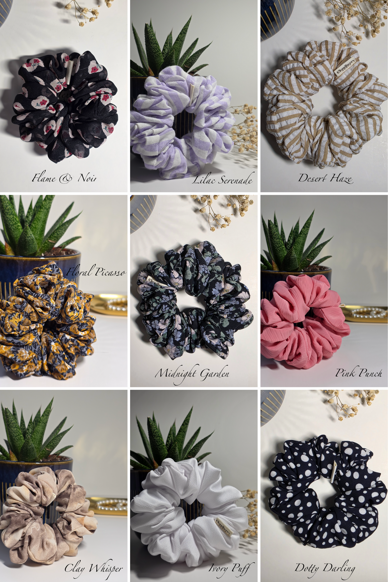 Eleganti Scrunchies