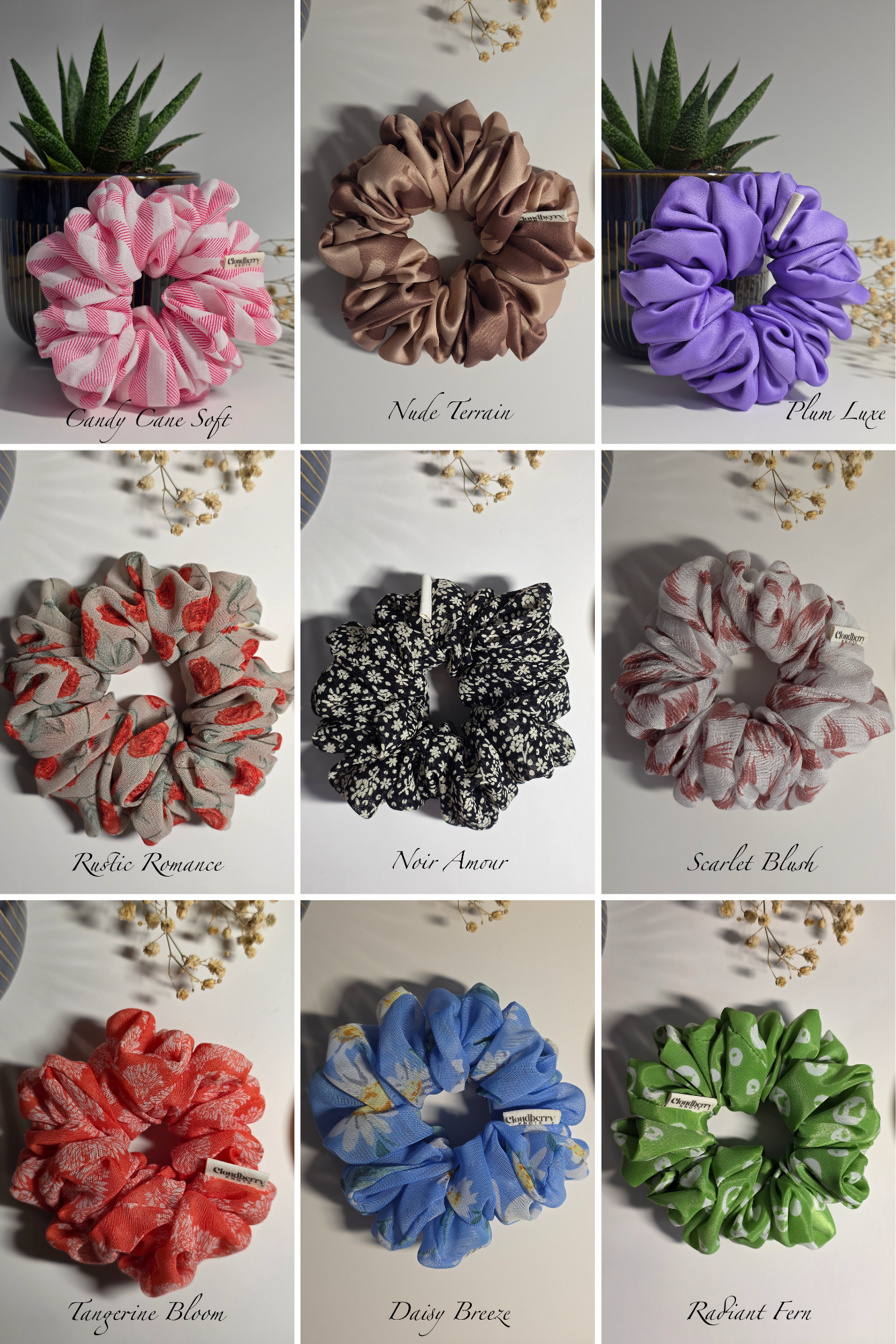 Eleganti Scrunchies